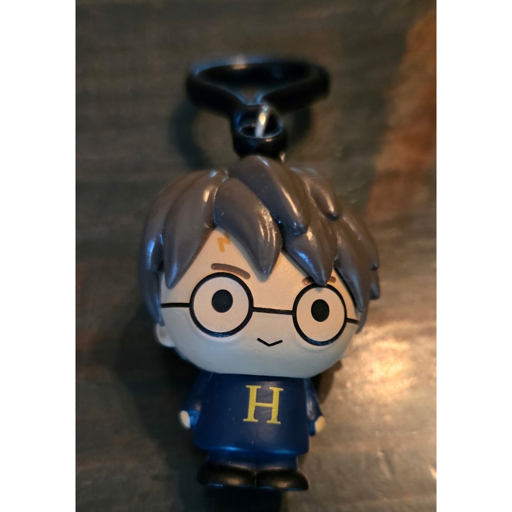 Harry Potter 3D Foam Bag Clip Keychain Blue Sweater H Initial Monogram‎ Figure